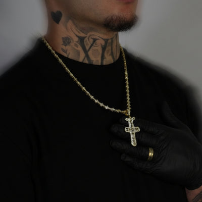 Colgante Cactus Oro 14K