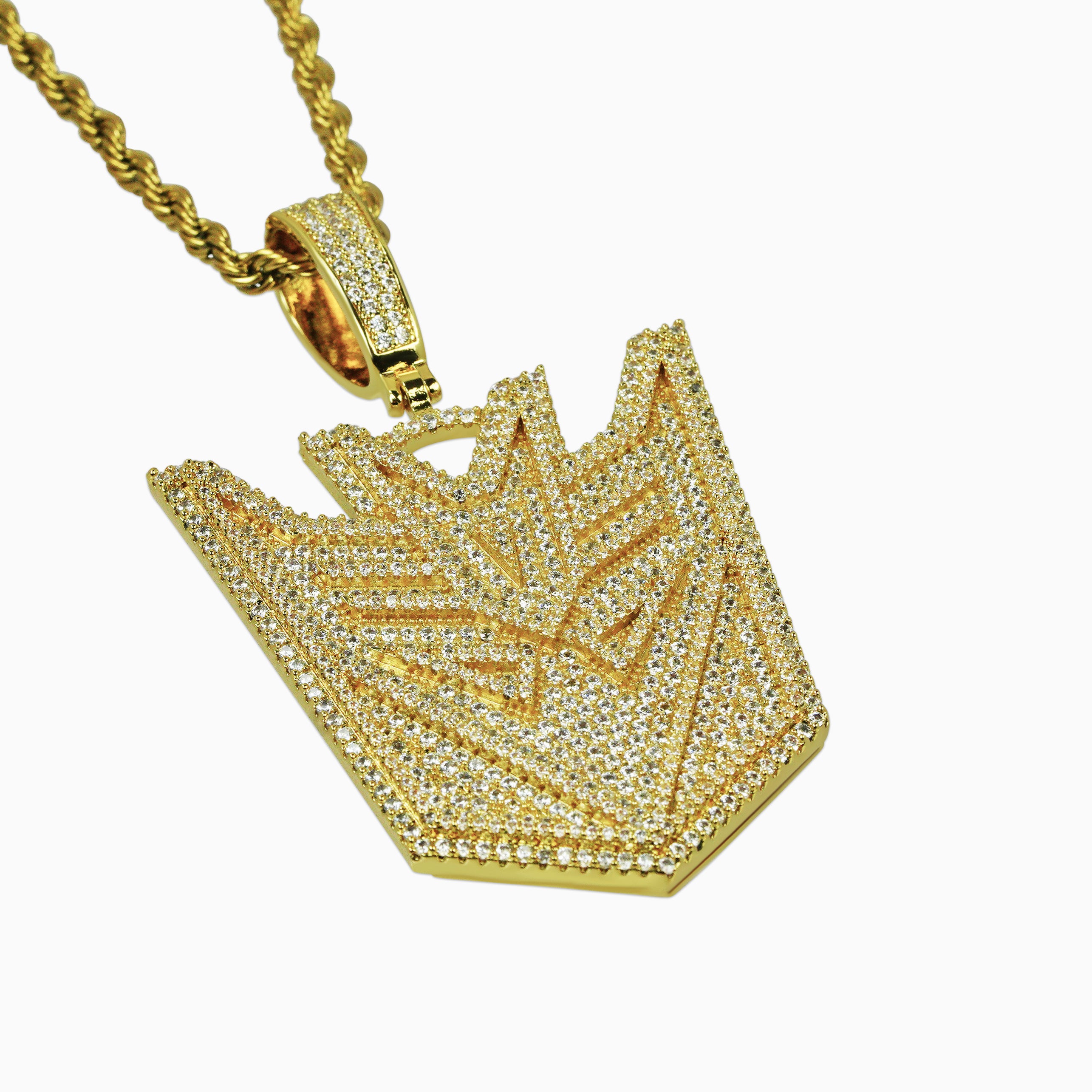 14K Gold Megatron Pendant