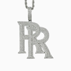 Colgante Rr Oro Blanco