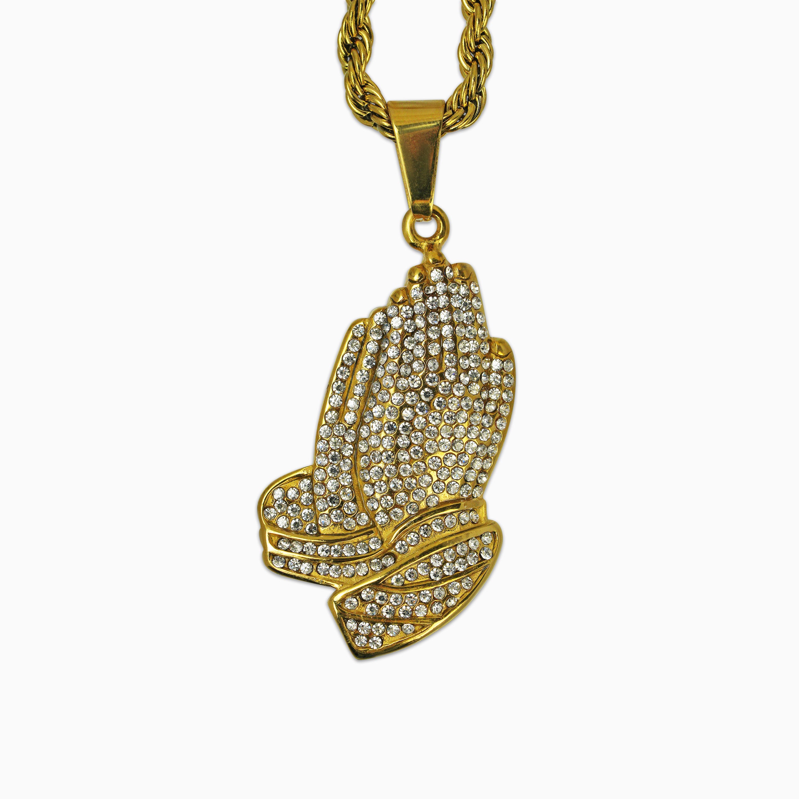 Blessed 18K Gold Pendant