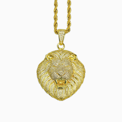 Colgante León Oro 18K