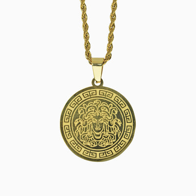 Colgante Medusa Prestigio Oro 18K