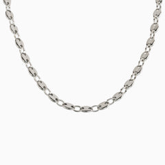 Cadena Gucci Link 11 Mm Oro Blanco