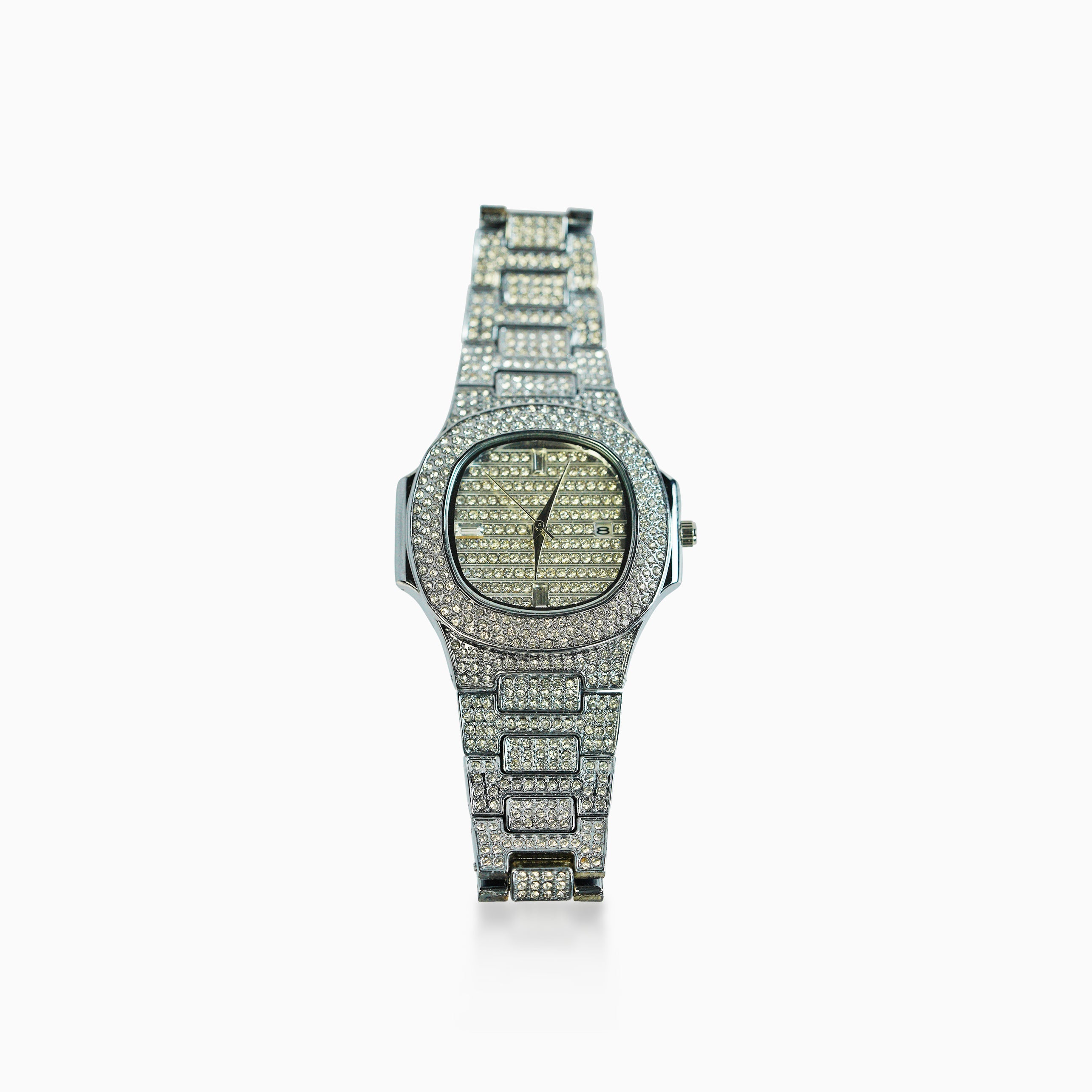 Ice Cash White Gold Watch