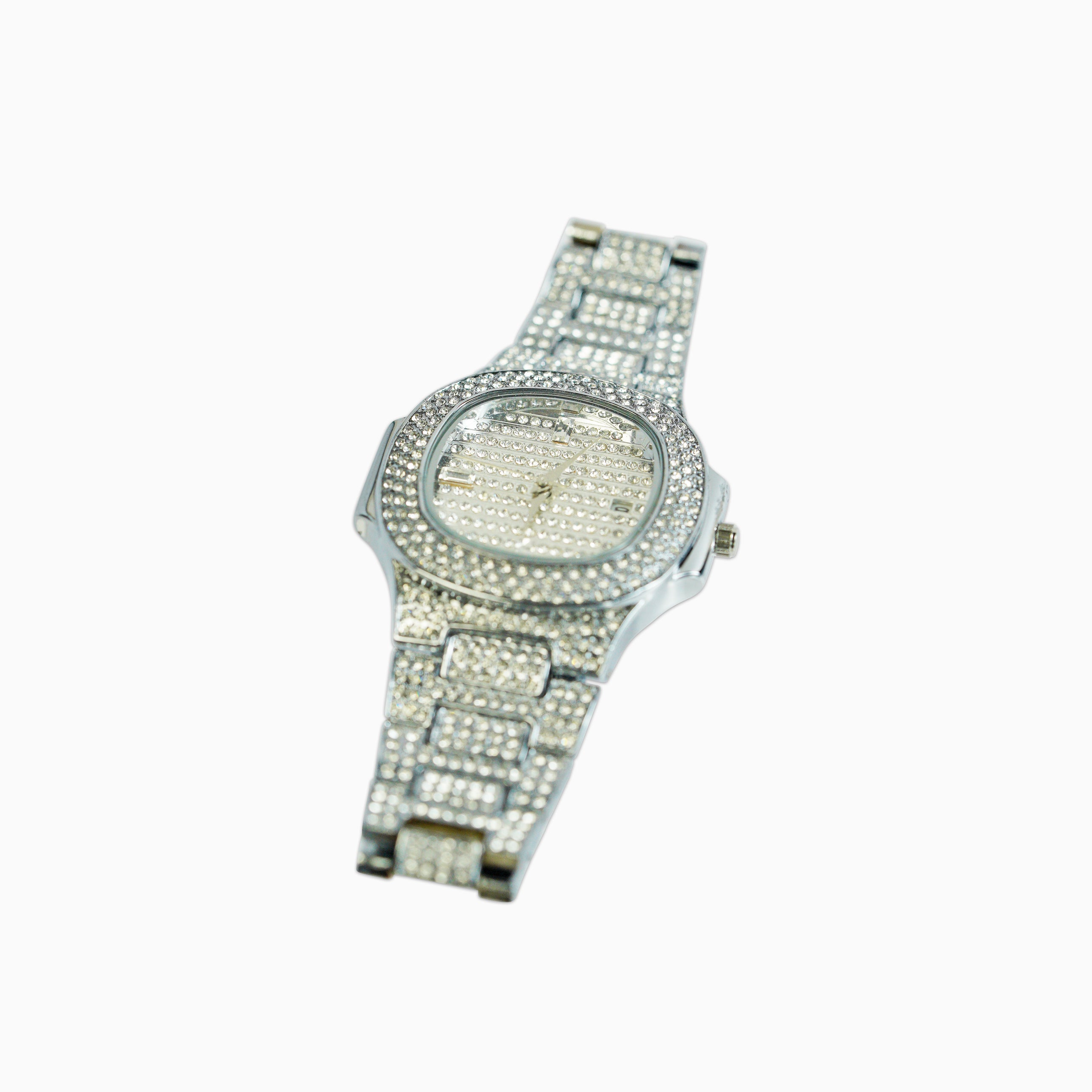 Ice Cash White Gold Watch