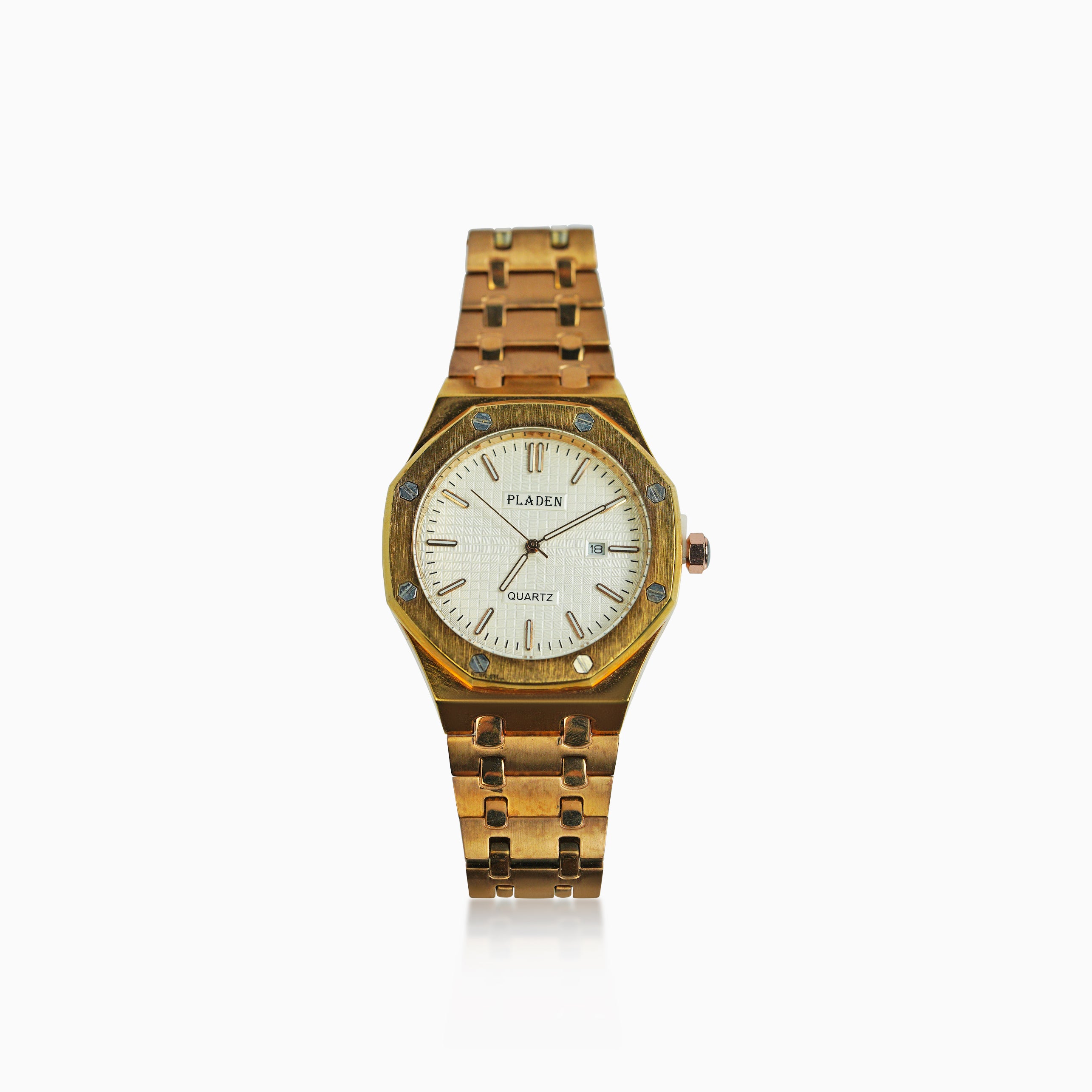 Plane Rose Gold Watch