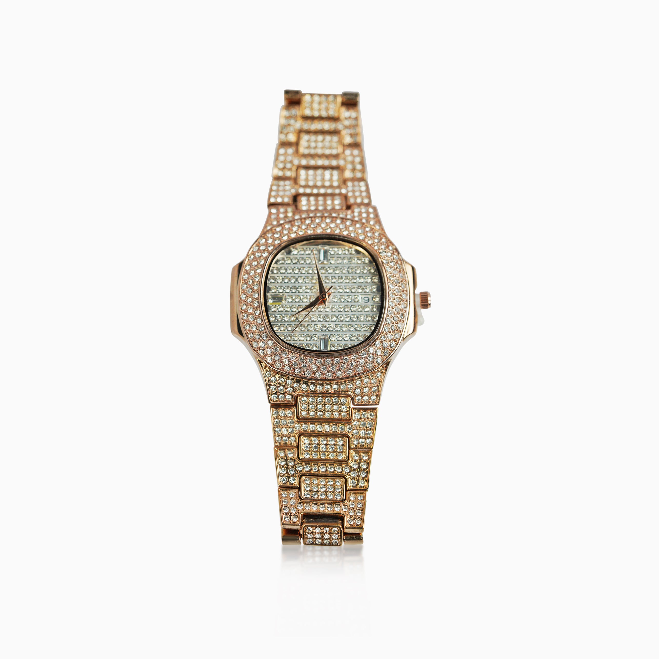 Ice Cash Rose Gold Watch