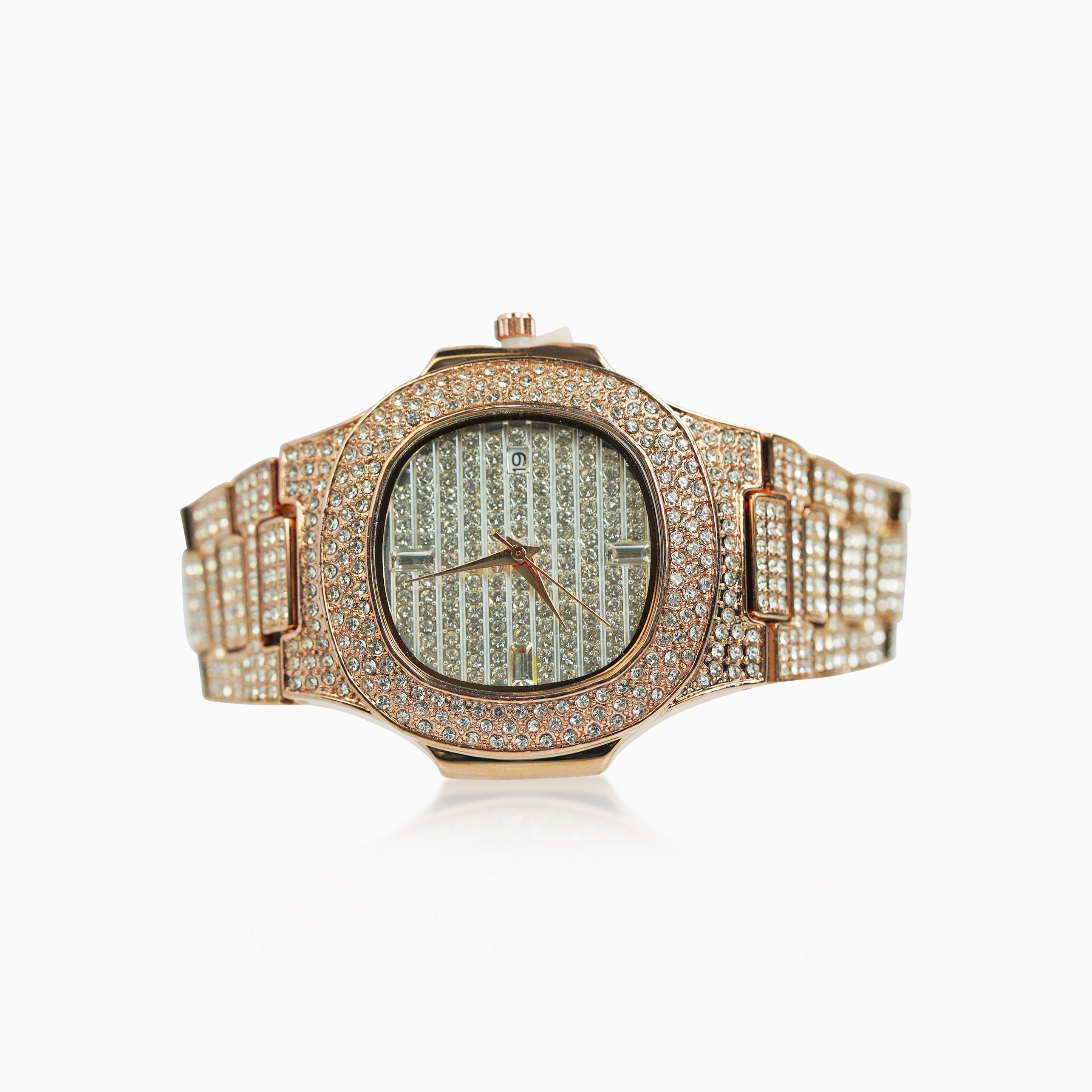 Ice Cash Rose Gold Watch