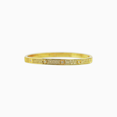 Brazalete Love Ice Mujer Oro 18K