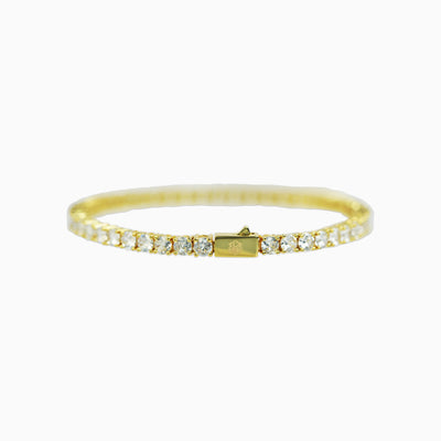 Brazalete Tenis 2.0 Oro 18K