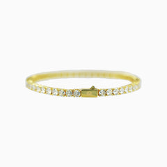 Brazalete Tenis 2.0 Oro 18K