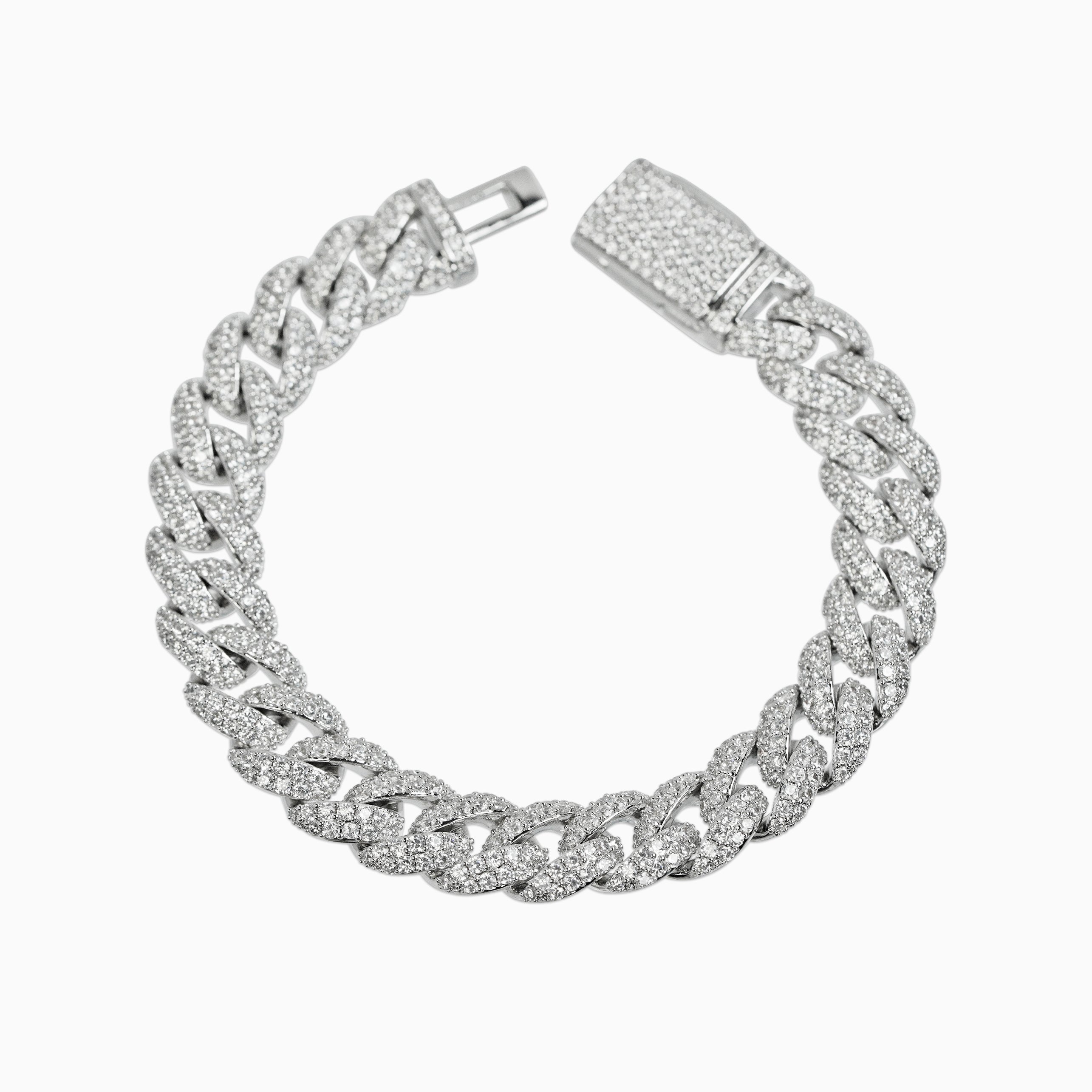 ICE 10MM CUBAN BRACELET