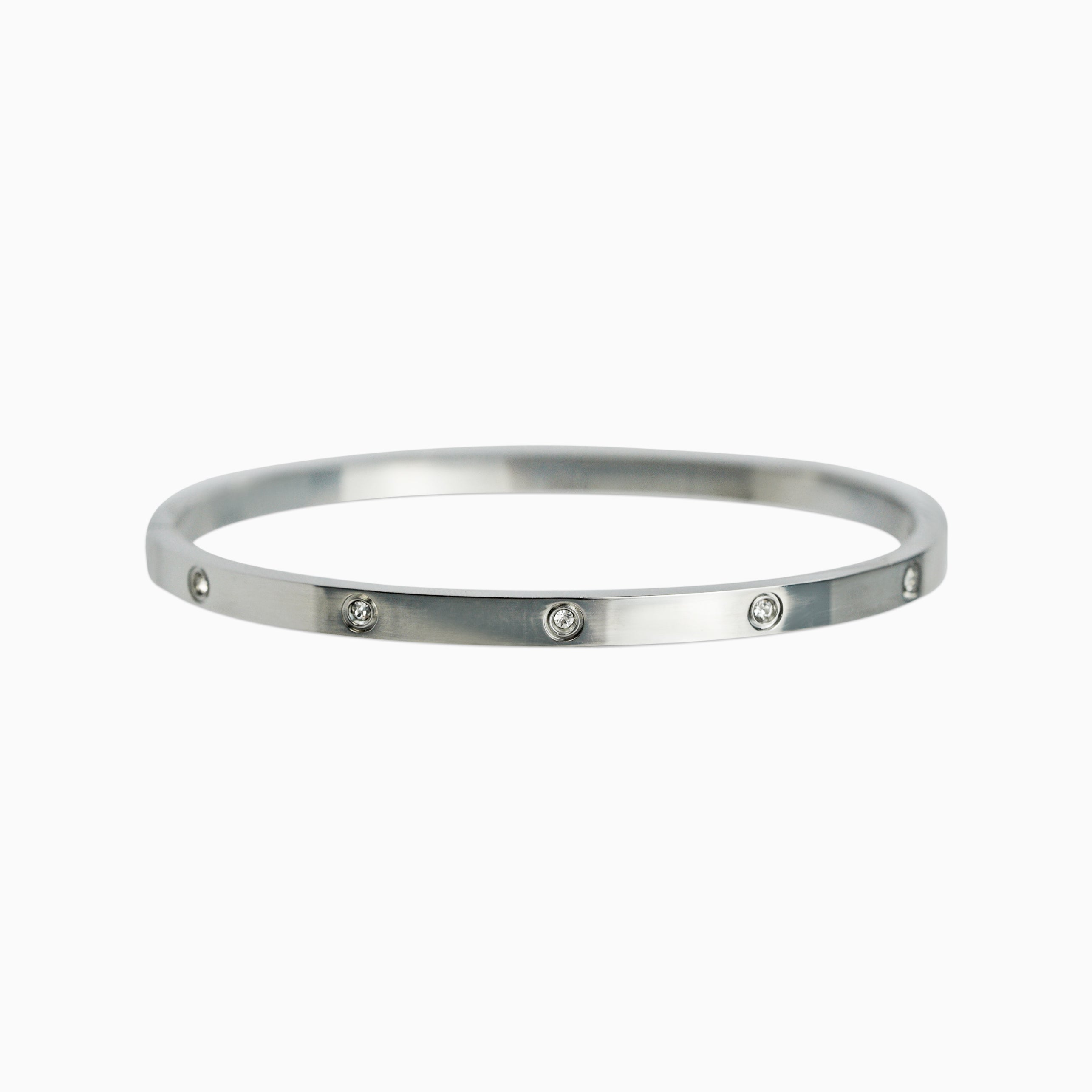 White Gold Love Bracelet for Women