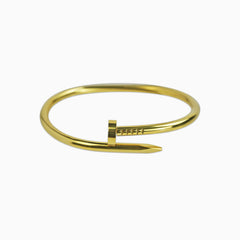 18K Gold Nail Bracelet for Women
