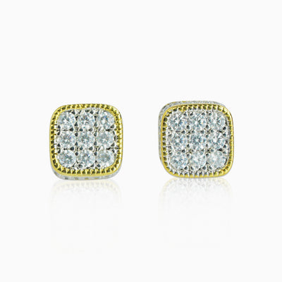 Pendientes Top Boy Oro 18K
