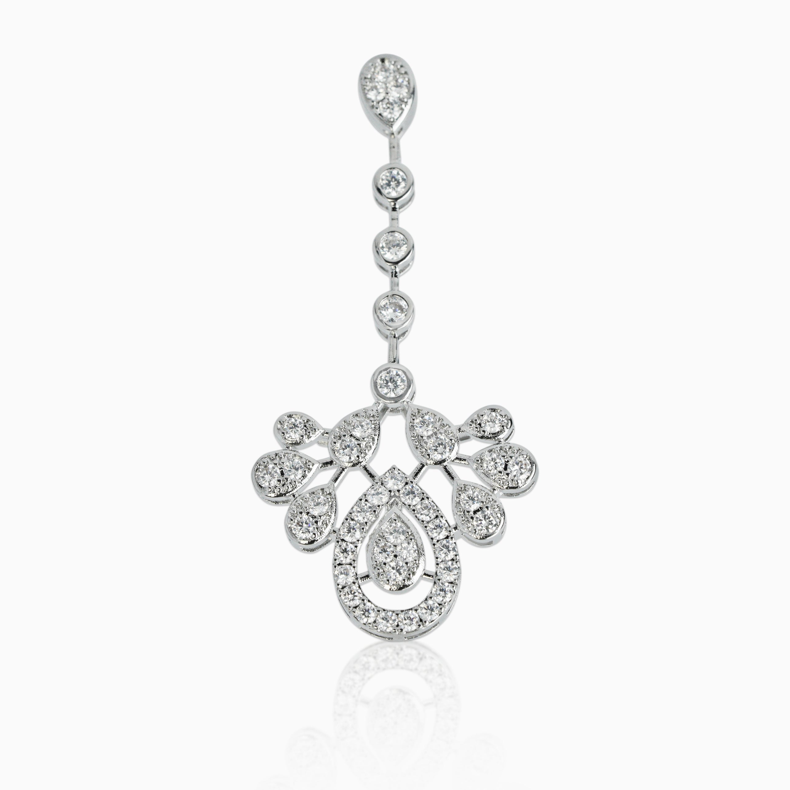 Pendiente Araña Mujer Plata 925