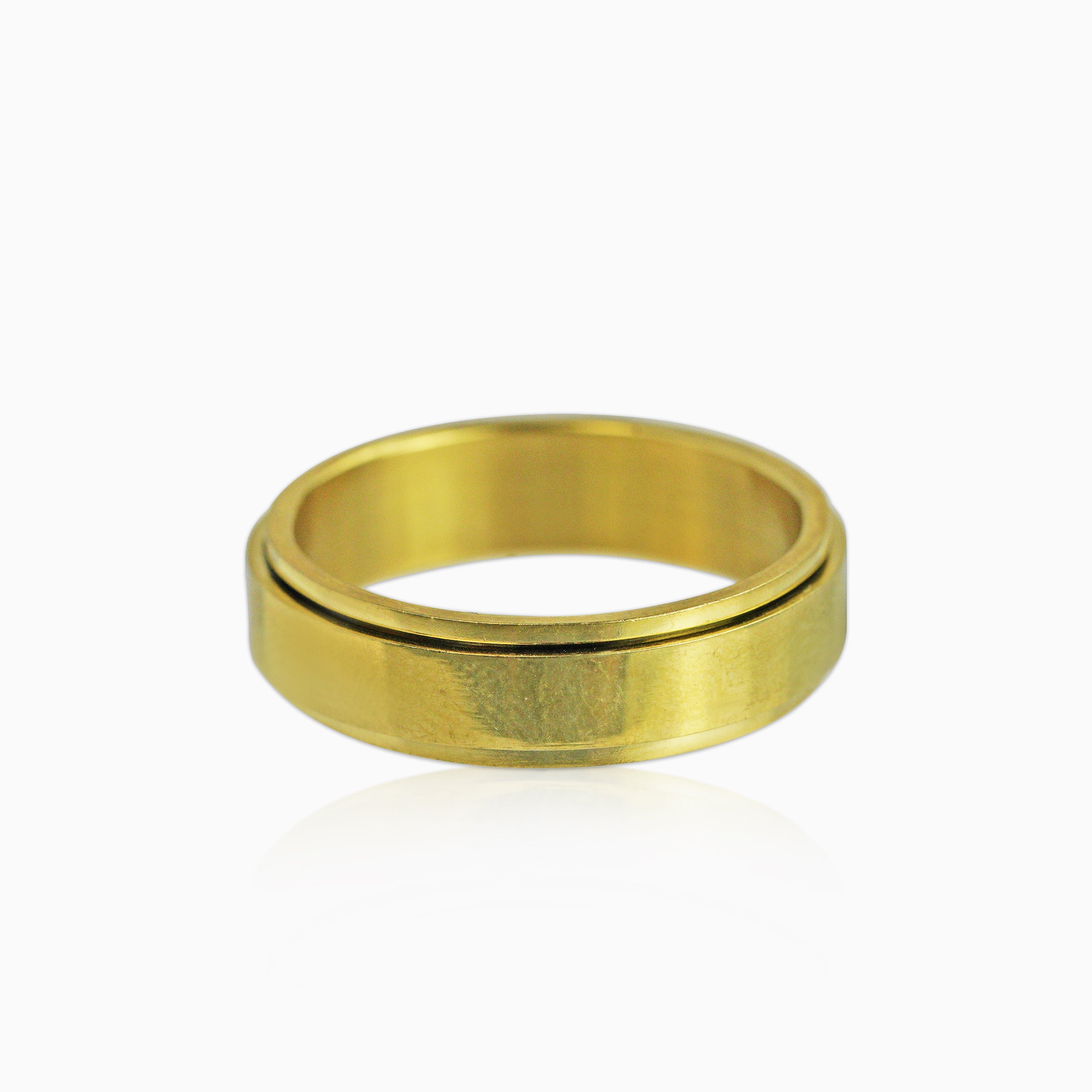 Basic Rotatable Ring 18K Gold