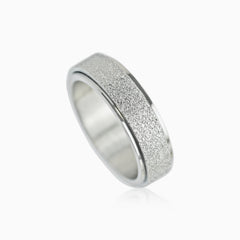 Anillo Rotable Oro Blanco