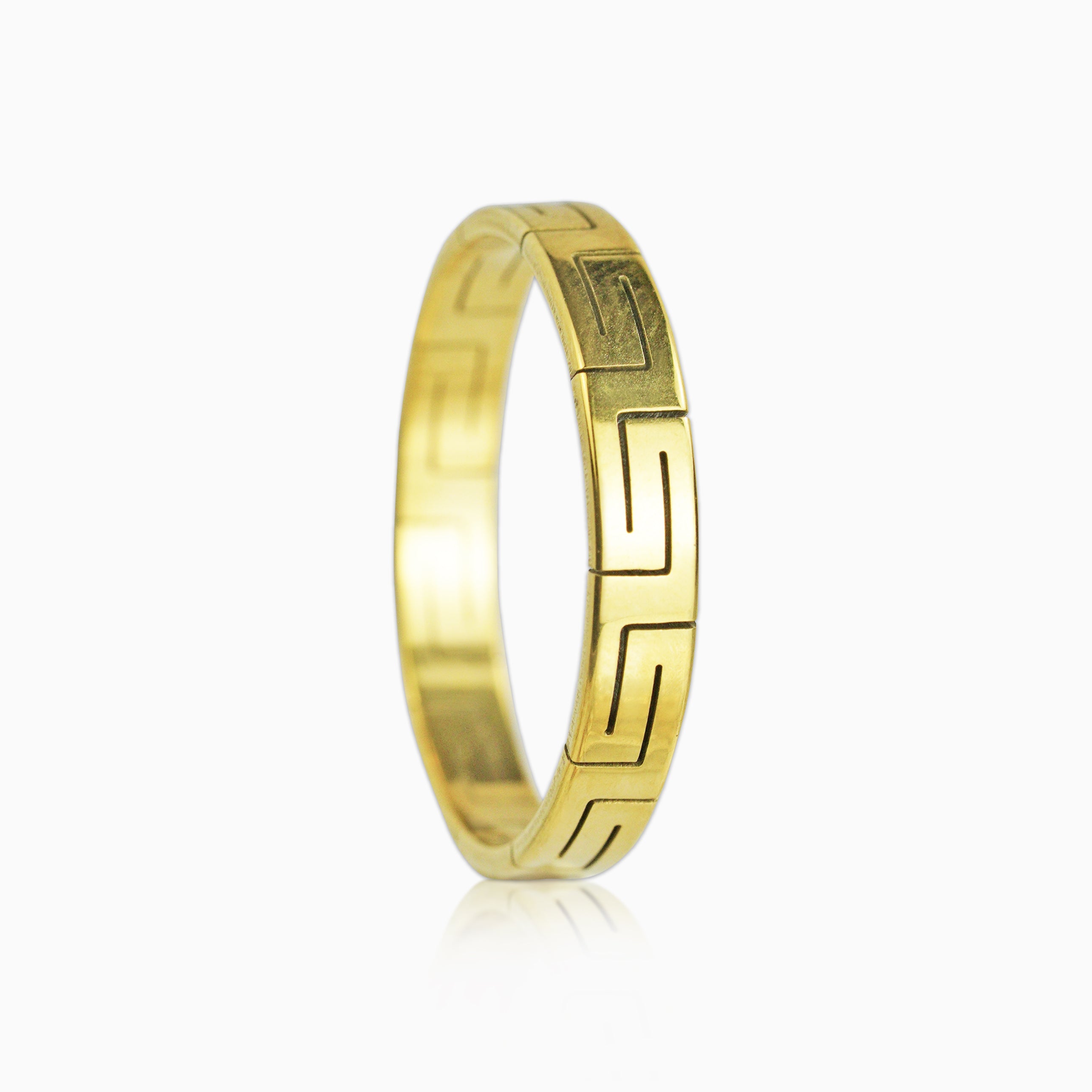 18K Gold Baroque Ring