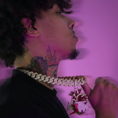 Colgante L3tra Pequeño Oro 18K