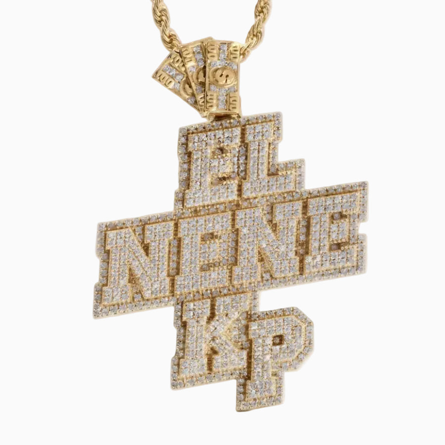 El Nene Kp 14K Gold Pendant