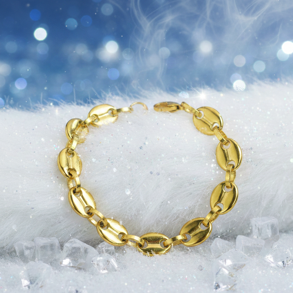 Gucci Link Bracelet 11 Mm 18K Gold