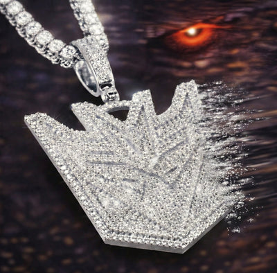 Megatron Pendant White Gold