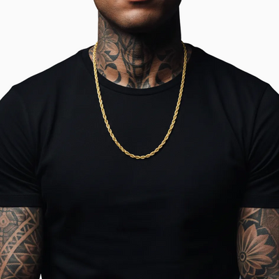 Cadena Rope 2 mm Oro 18K