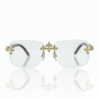 Gafas Cross Gold