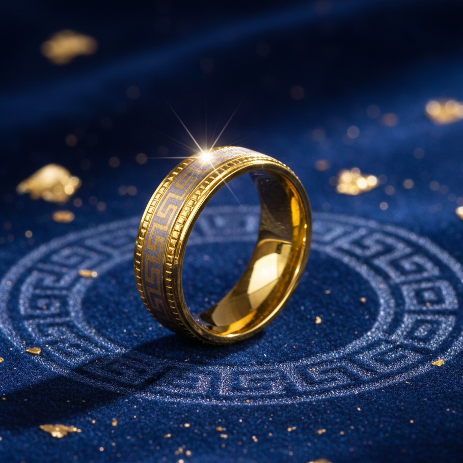 Anillo Greek Oro 18K