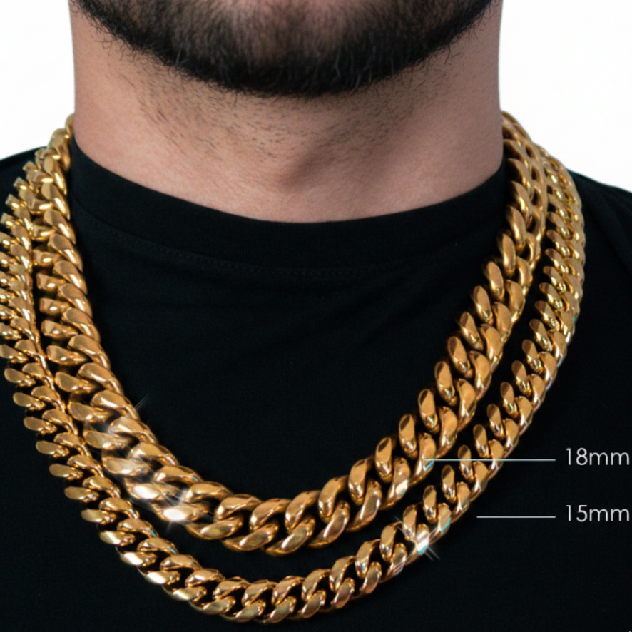 18K Gold Miami Cuban Chain