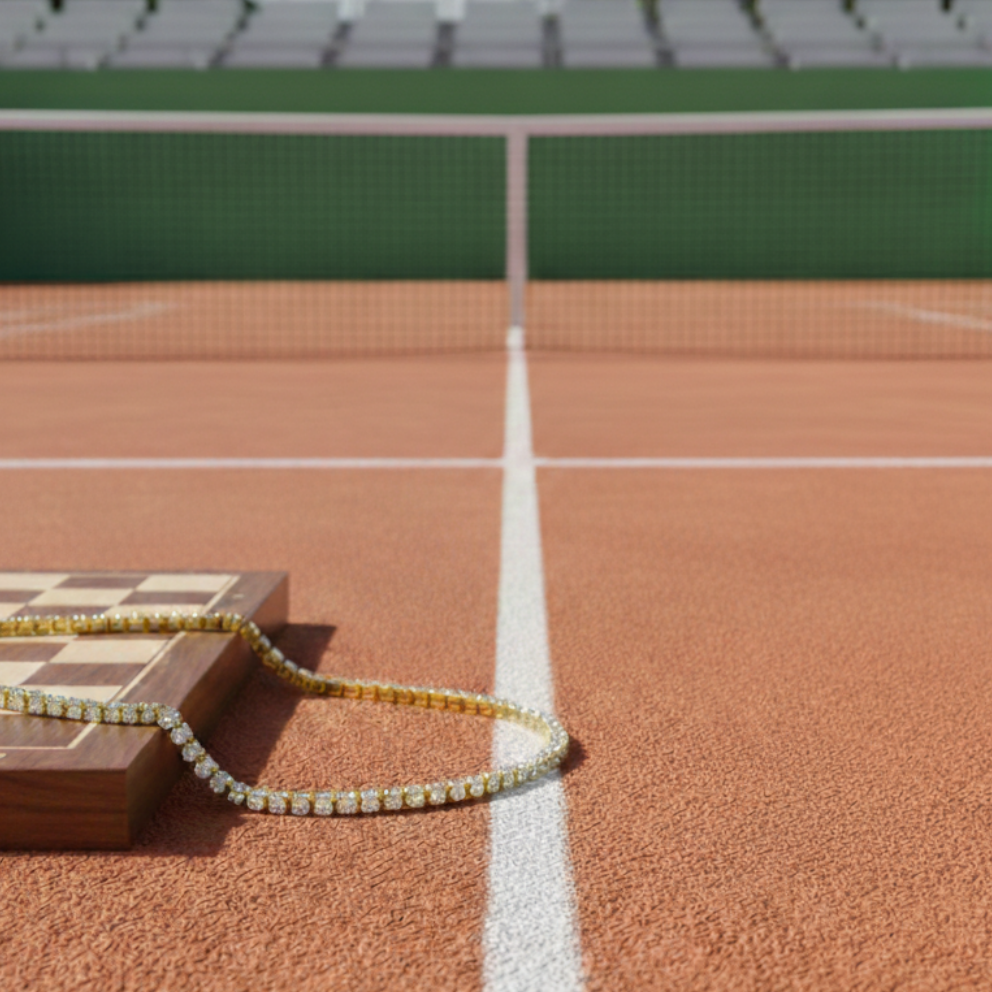 Cadena Tenis 2.0 Oro 18K