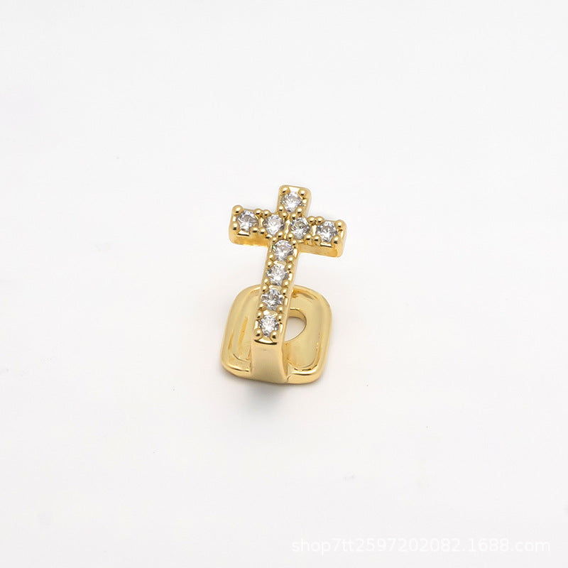 Gap Grillz De Cruz Oro 18K