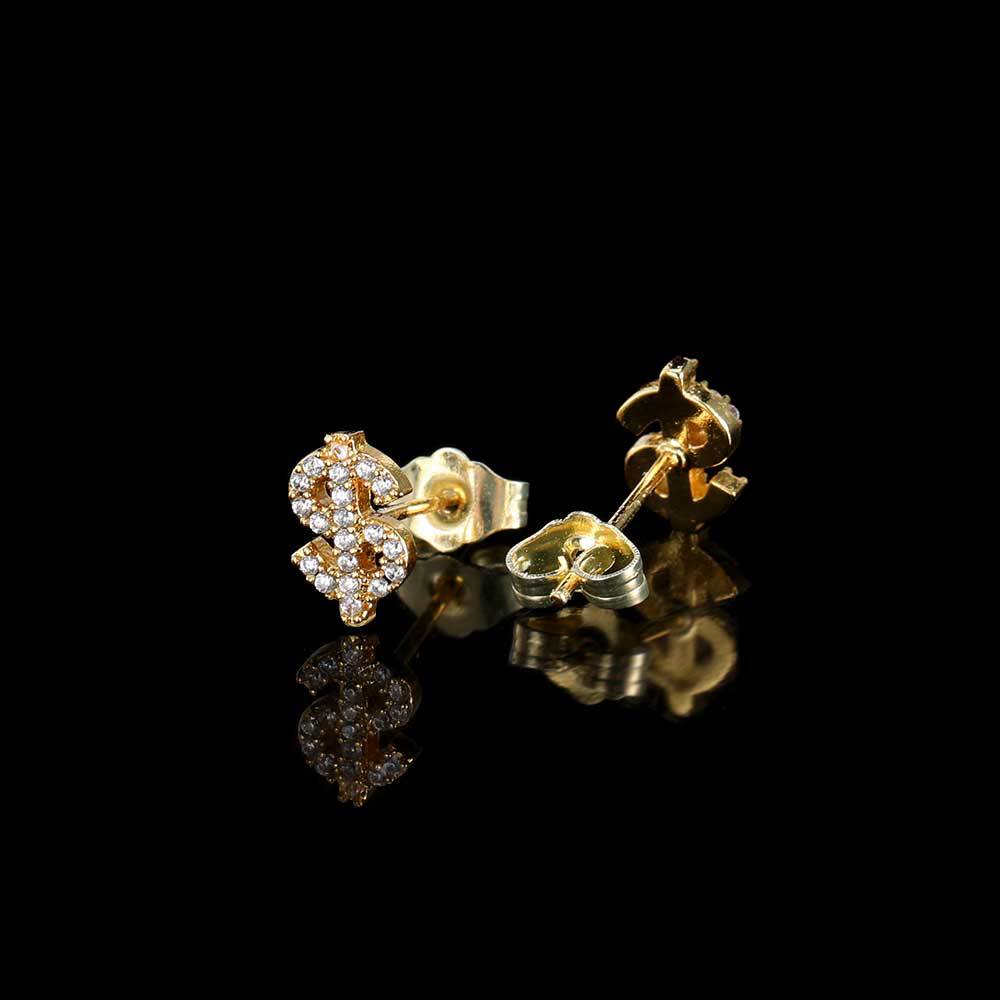 Pendientes Money Oro 18K