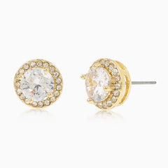18K Gold Regular Diamond Earrings