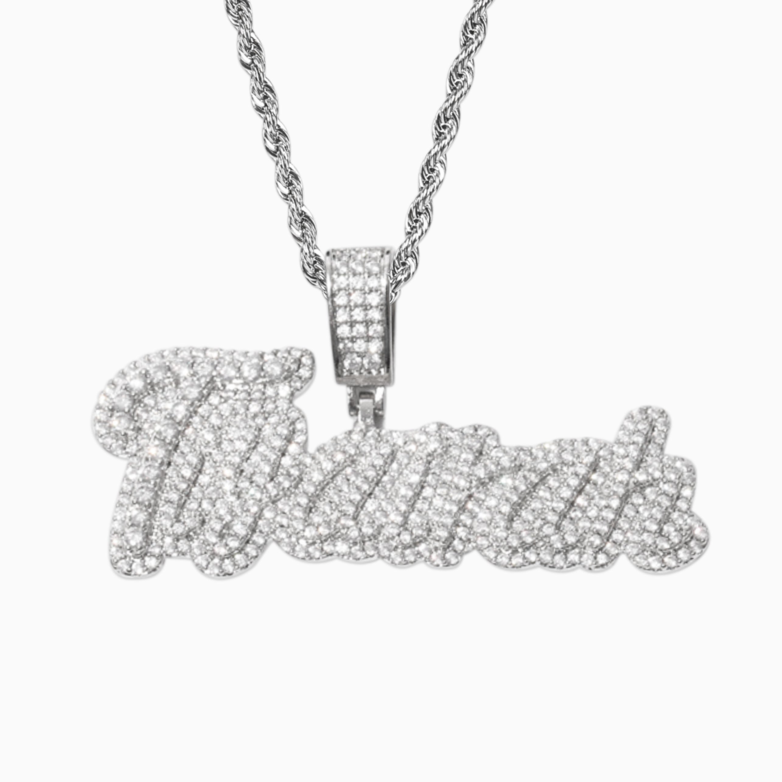 Personalized "TRAPSTAR" pendant | Style #4