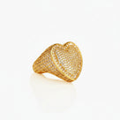Ice Heart Ring – 18K Gold by Ice Baby