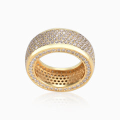 Ice Band Deluxe 18K Gold Ring