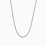 Rope Chain 2 mm – White Gold