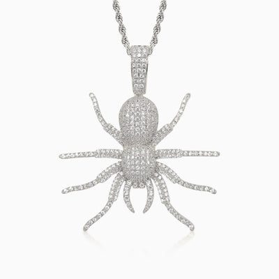 Colgante Araña Oro Blanco