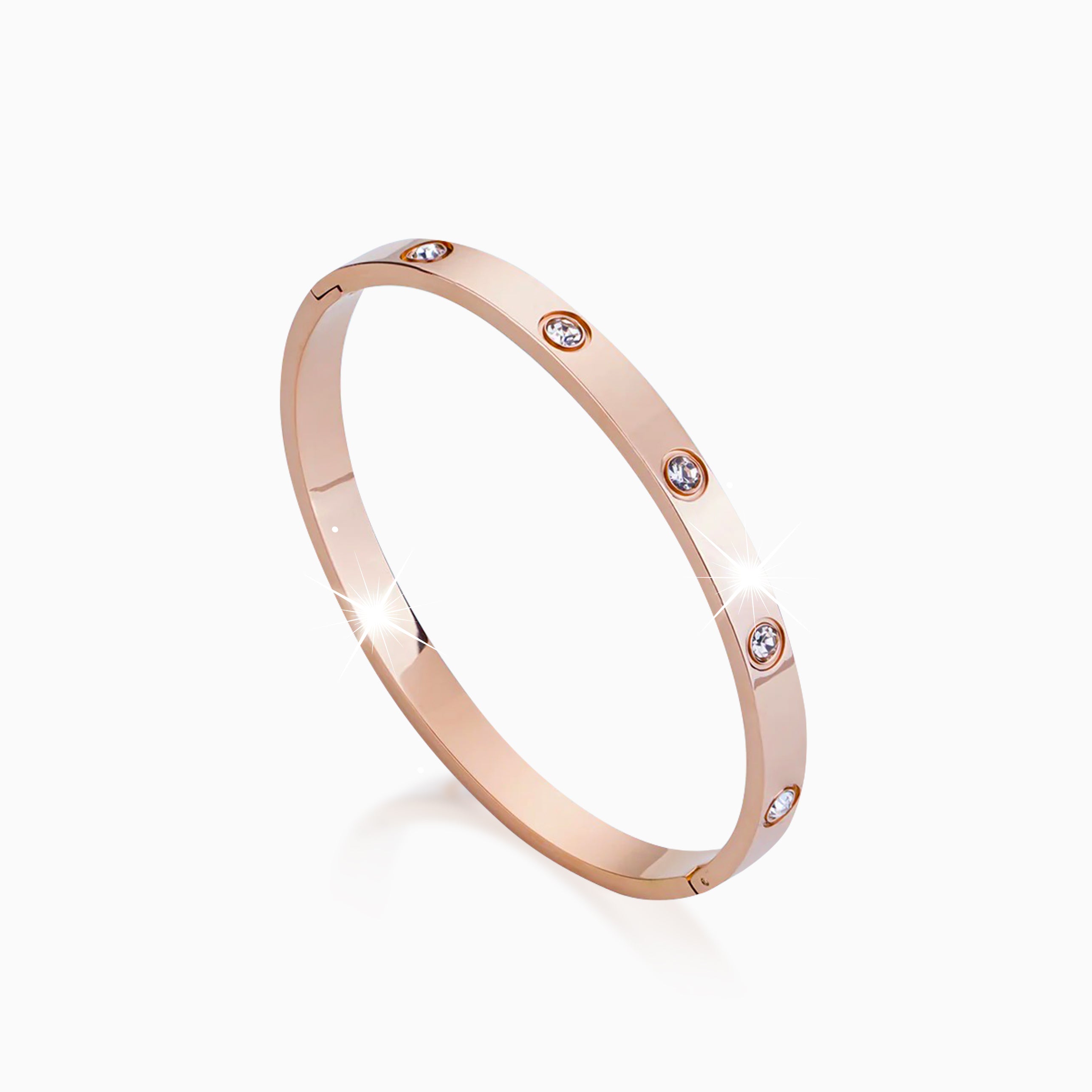 Rose Gold Love Bracelet for Women