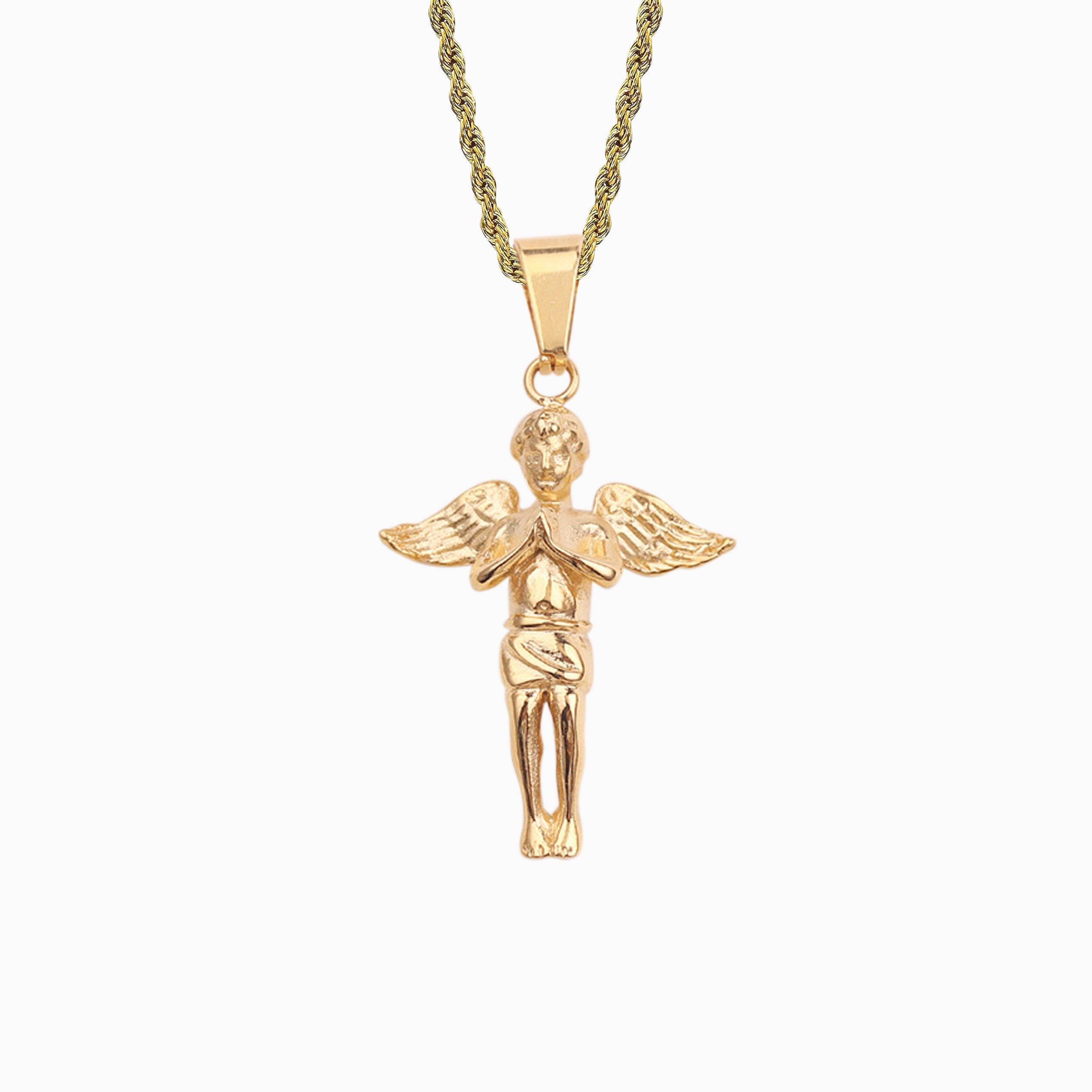 Bad Angel 18K Gold Pendant