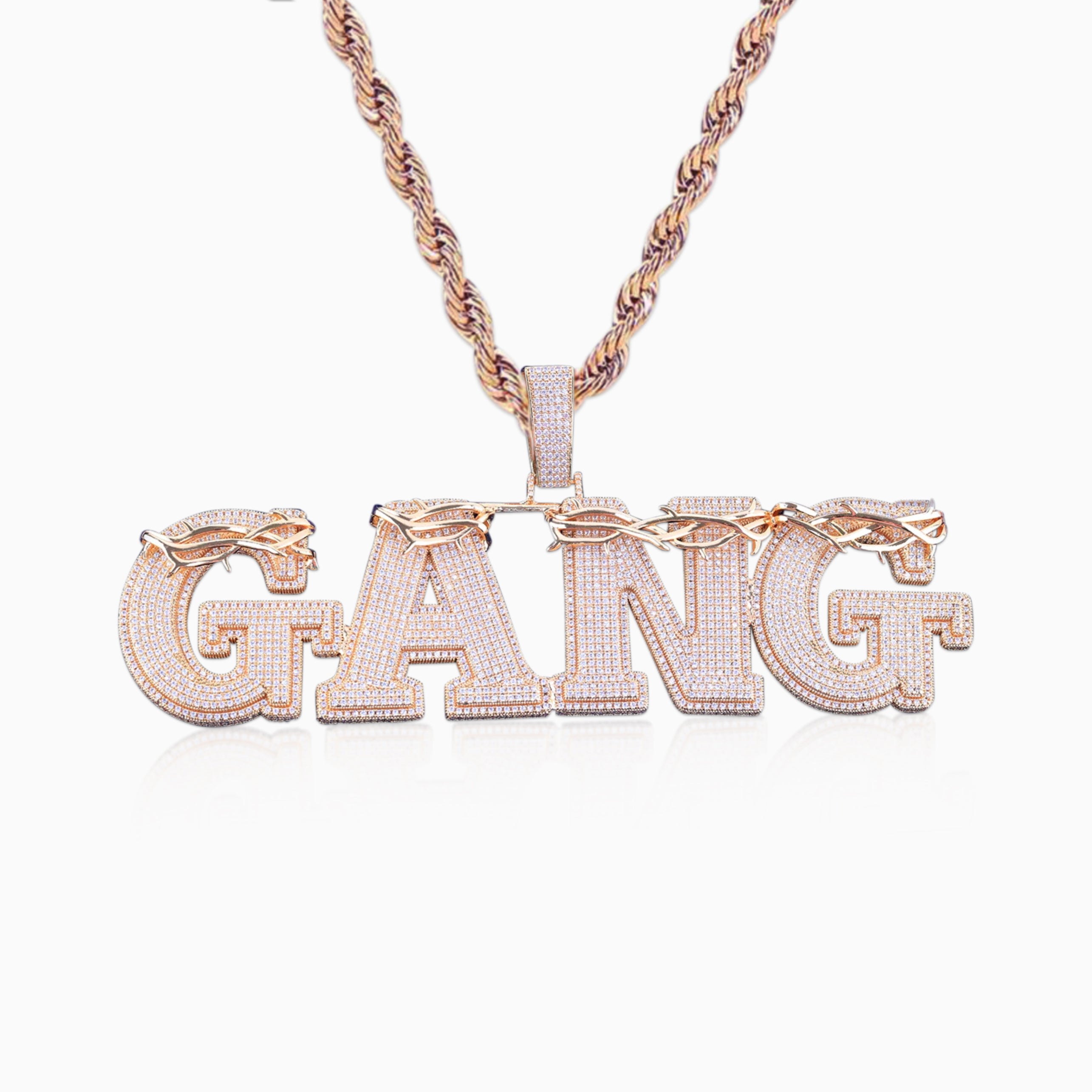 Personalized "TRAPSTAR" pendant | Style #4