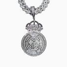 Colgante Real Madrid Oro Blanco