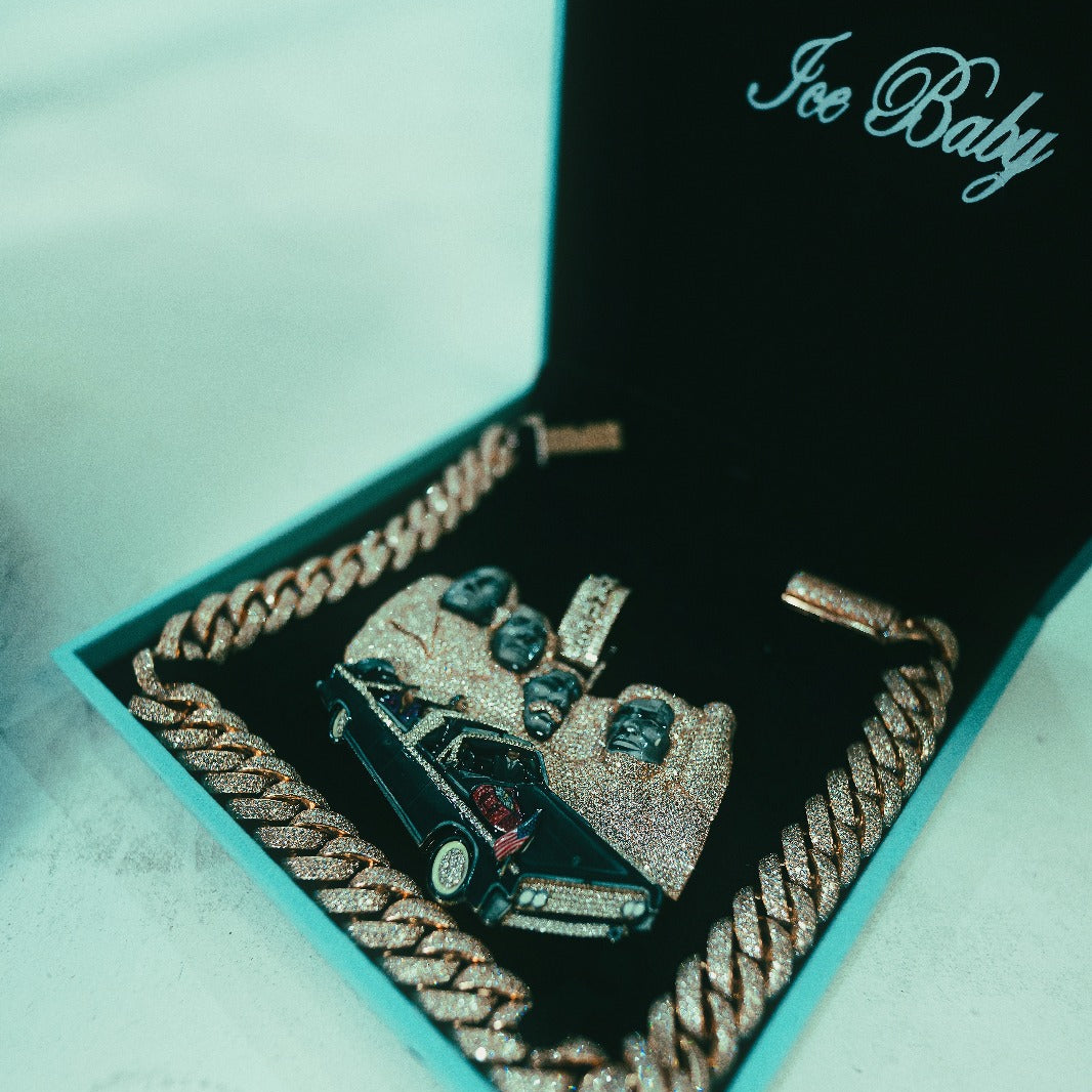 Colgante Presidentes x Hades 66 Oro 14K