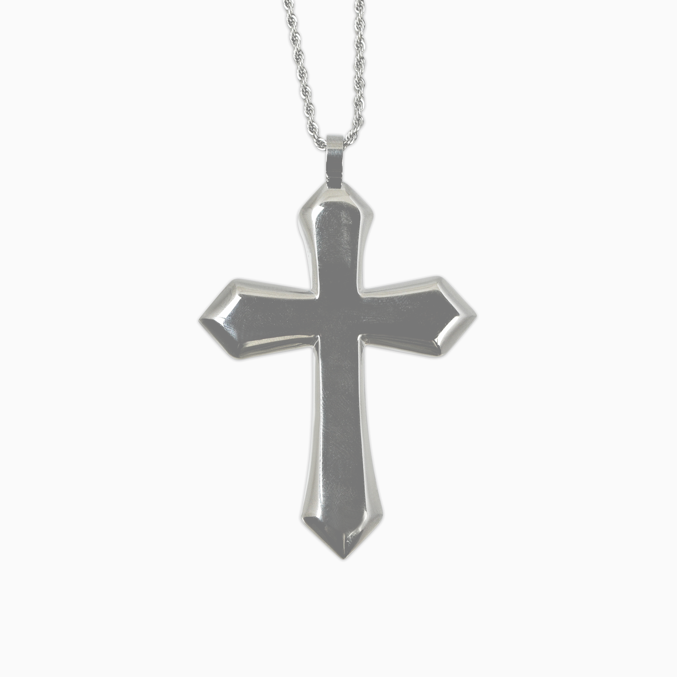 RHOMBUS CROSS PENDANT