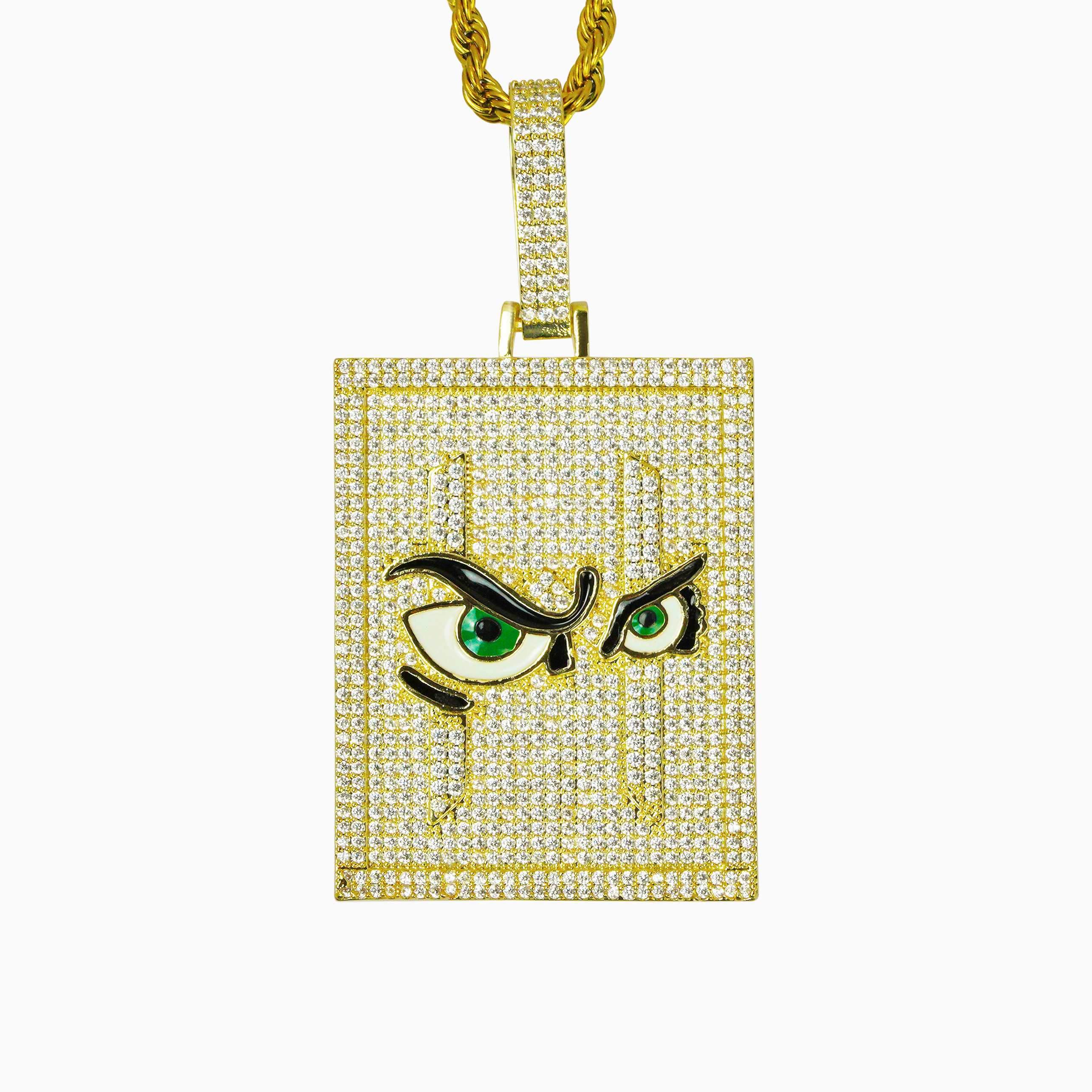 14K Gold H Pendant
