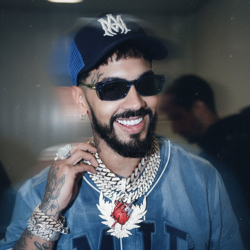 Colgante Rompecorazones Oro Blanco