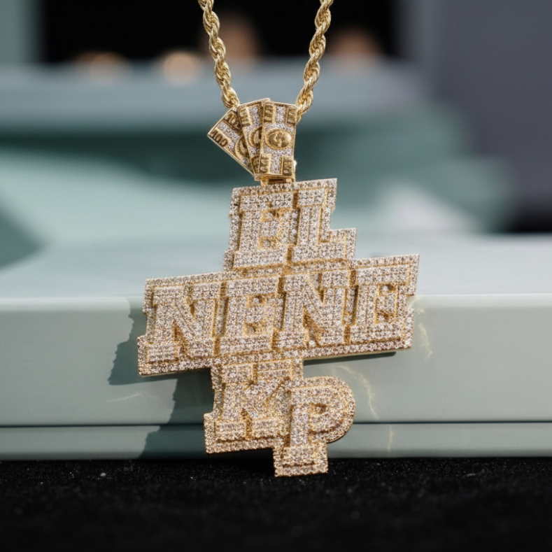 El Nene Kp 14K Gold Pendant