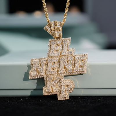 El Nene Kp 14K Gold Pendant